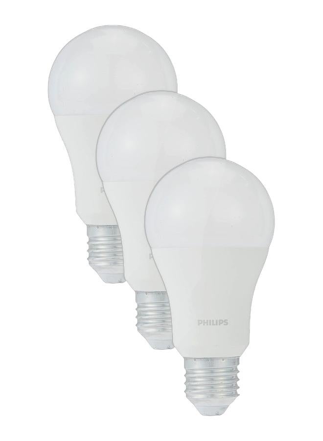 Philips LED Bulb 13W E27 3000K 230V, Warm White (Pack of 3)  - Image 1