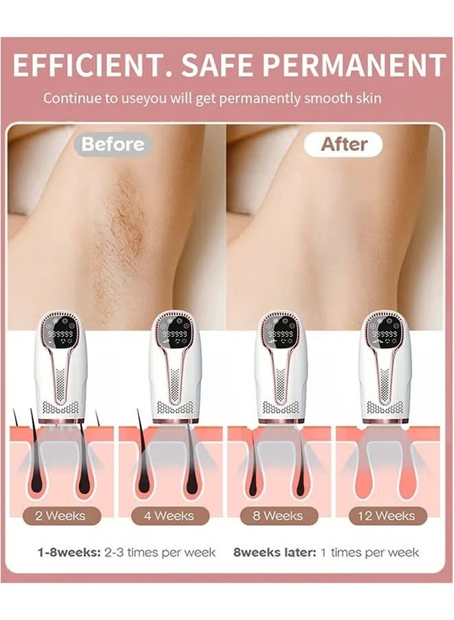 Generic IPL Hair Removal for Women and Men Permanent Hair Removal,Ice Compression Painless Laser Hair Removal Device,0.5s/flash,5 Energy Levels,for all skin colors  - Image 5