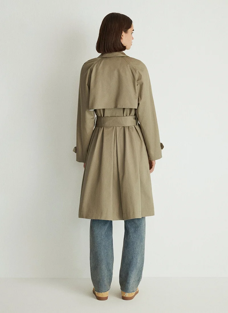مافي Green Trenchcoat