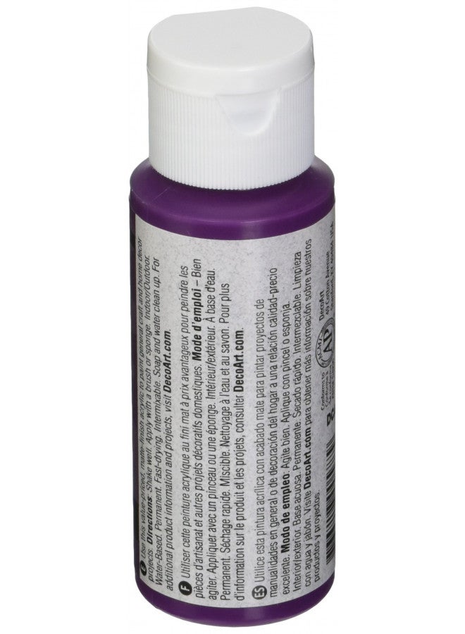 DecoArt DCA74-3 Crafter's Acrylic Paint, 2-Ounce, African Violet - Image 3