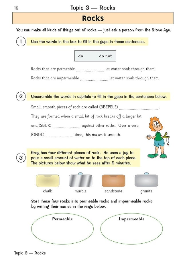 Coordination Group Publications Ltd (CGP) KS2 Science Year 3 Targeted Question Book (includes answers) Year 3 Science)  - Image 5
