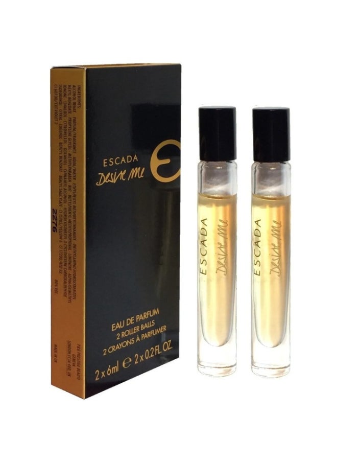 ESCADA Desire Me Women Set EDP 2 x 6ml Roll on 
