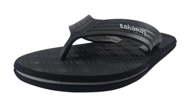 BAHAMAS Slippers for Men's(Black) - Image 4