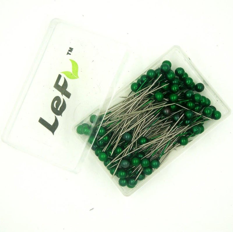 LEFV Quilting Pins Ball Head Sewing Pins,Pack of 100,Green - Image 5