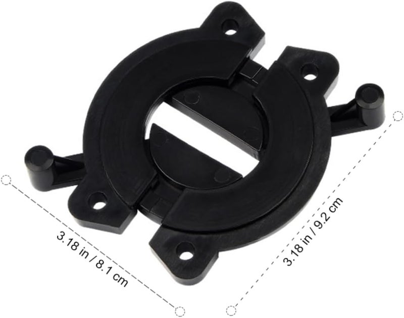 POPETPOP 2pcs Table Connectors Durable Furniture Hinges for Stable Desktop Assembly for Training Tables and Home Furniture - Image 2