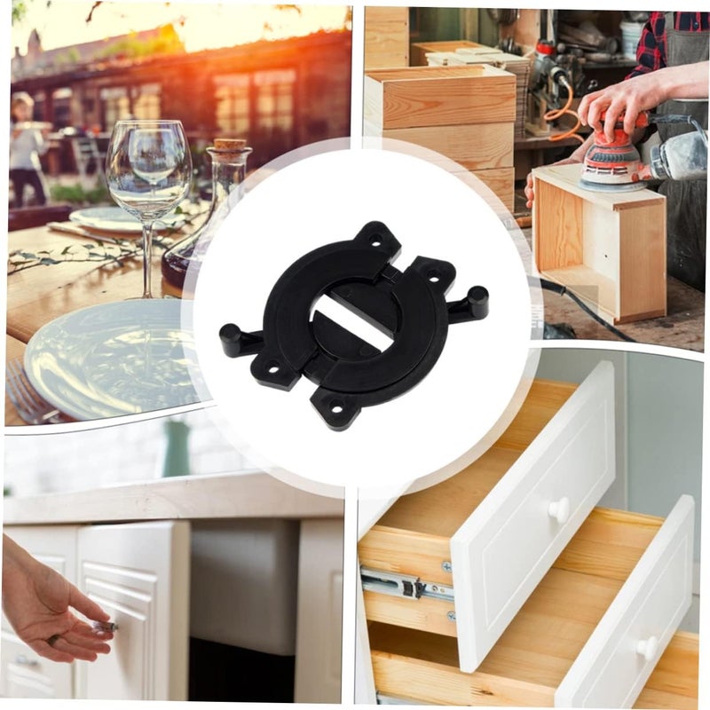 POPETPOP 2pcs Table Connectors Durable Furniture Hinges for Stable Desktop Assembly for Training Tables and Home Furniture - Image 4