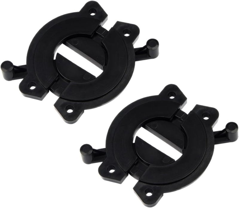 POPETPOP 2pcs Table Connectors Durable Furniture Hinges for Stable Desktop Assembly for Training Tables and Home Furniture - Image 1