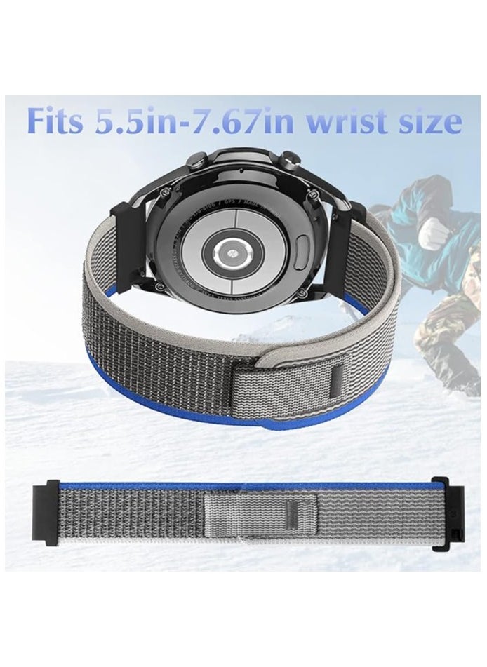 Generic Alpine Loop Bands Sport Nylon 20MM For Samsung Gear Sport/Samung Watch 4/Watch 5 /Watch 5 Pro /S2 classic/active 2 40mm 44mm/Amazfit GTS 3/ GTS 4/4 Mini/Bip 3/Pro/GTS 2 mini/GTS 2e/Bip U/U Pro  - Image 4