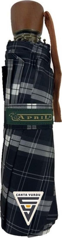 Çanta Yurdu Bag Yurdu April A238-L Automatic Special Plaid A3 Umbrella  - Image 2