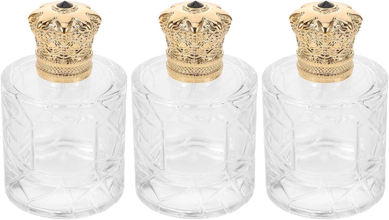 زجاجات عطور قابلة لإعادة التعبئة من ABOOFAN، عدد 3 قطع، سعة 100 مل، رذاذات سفر، زجاجات نقل محمولة للعطور ومستحضرات التجميل. - Image 1