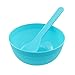 TAODAN DIY Slime Making Tools 6PCS Blue PP Plastic Glue Mixing Bowls with 6PCS Glue Mixing Spoons for Funny Craft Making Arts - Image 4