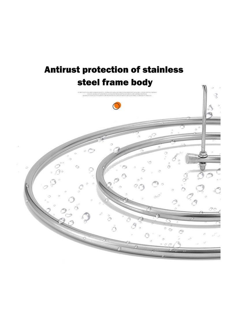 Generic - Blanket Hanger Spiral Shaped Stainless Steel Drying Rack Quilt Laundry Stand Hanger For Indoor Outdoor Use - Image 1