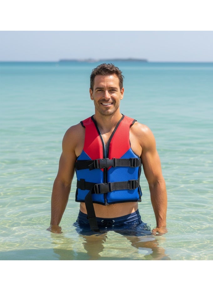 Adult Swim Vest Life Jacket - Floation Swimsuit Buoyancy Swimwear - Image 3