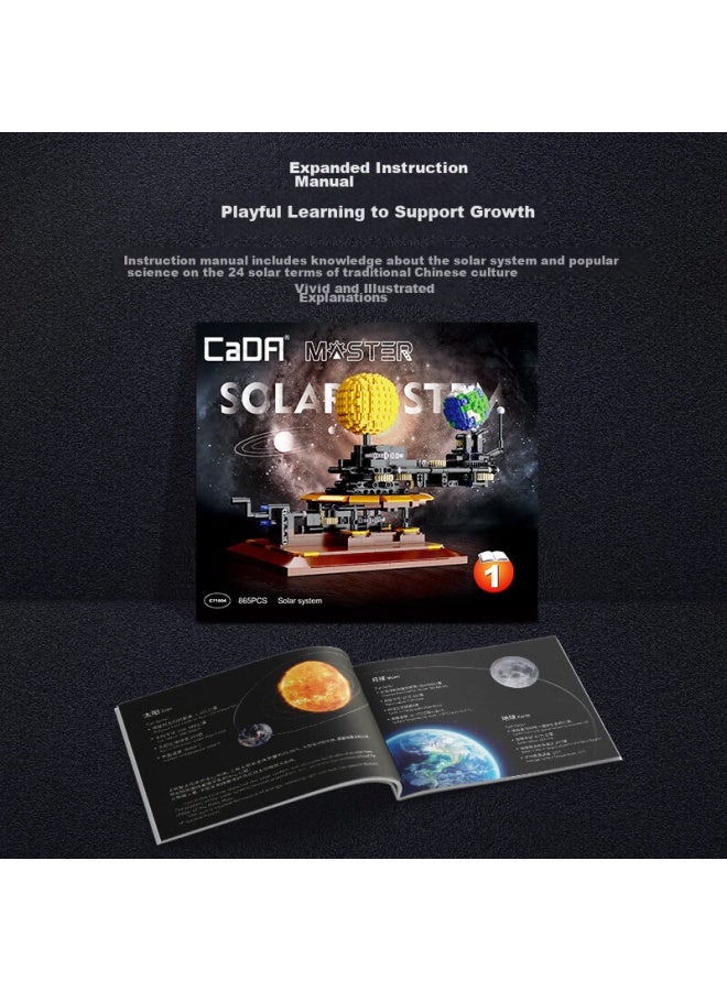 Cada Building Blocks, Solar System Educational Steam Toy Set, Puzzle Building Blocks, Birthday Gift For Boys And Children - Image 4