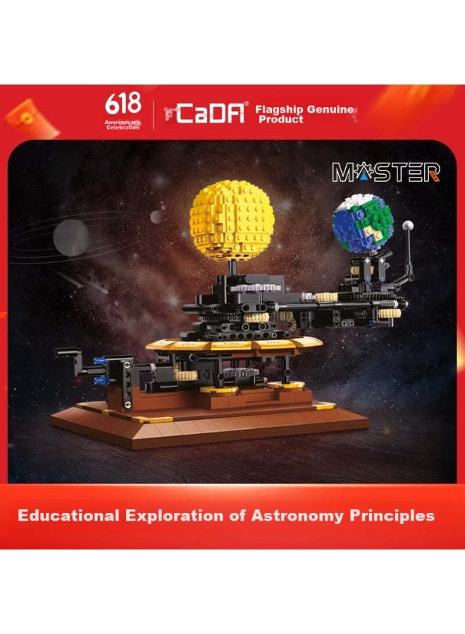 Cada Building Blocks, Solar System Educational Steam Toy Set, Puzzle Building Blocks, Birthday Gift For Boys And Children - Image 1