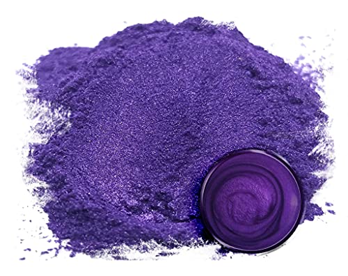 Eye Candy Pigments Premium Purple Mica Powder - Periwinkle Purple (25gr) - for Epoxy, Resin, Soap, Paint, Woodworking, Acrylic Pouring, Bath Bombs, Fishing Lures - DIY Arts and Crafts Additive - Image 2