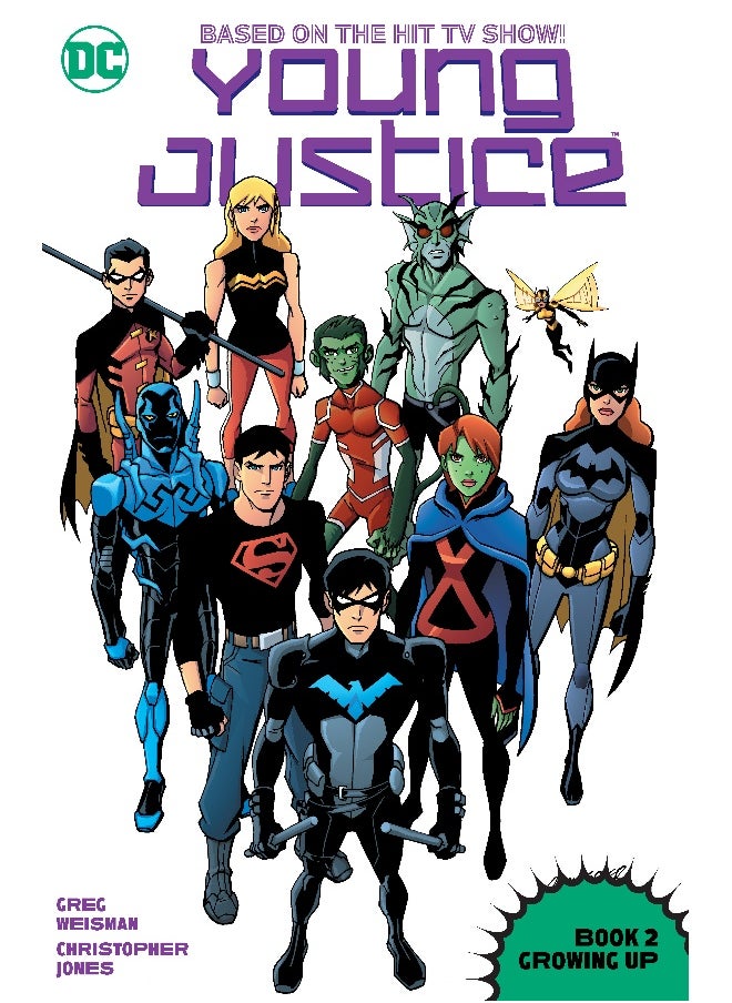 Young Justice Book Two: Growing Up - pzsku/Z5F8753819F18810D93CEZ/45/_/1731346381/48f5eed7-be91-4215-a239-1817f1de1193