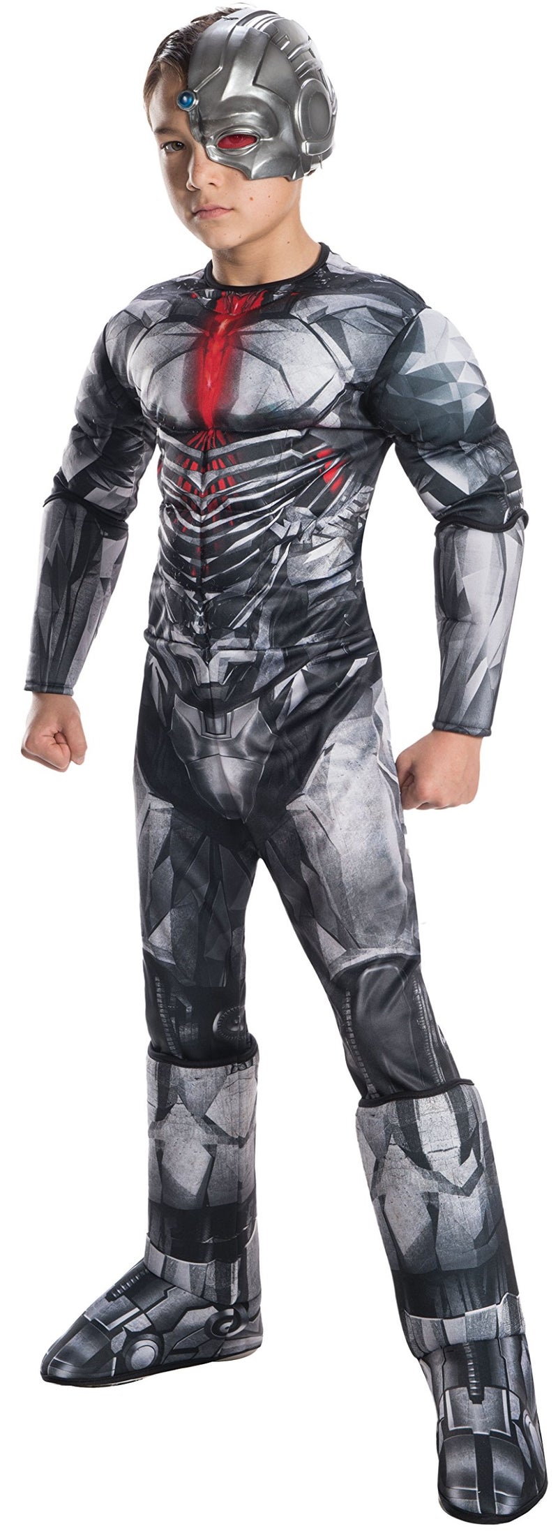 Rubies DC Justice League Cyborg Costume for Kids Boys Medium - Image 4