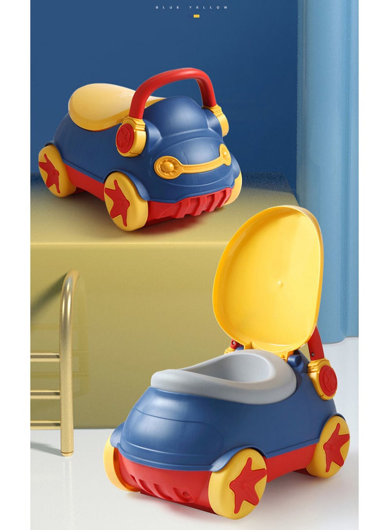 Children Boys And Girls Car Potty Seat With Handles And Portable With Cover Potty Seat - Image 1