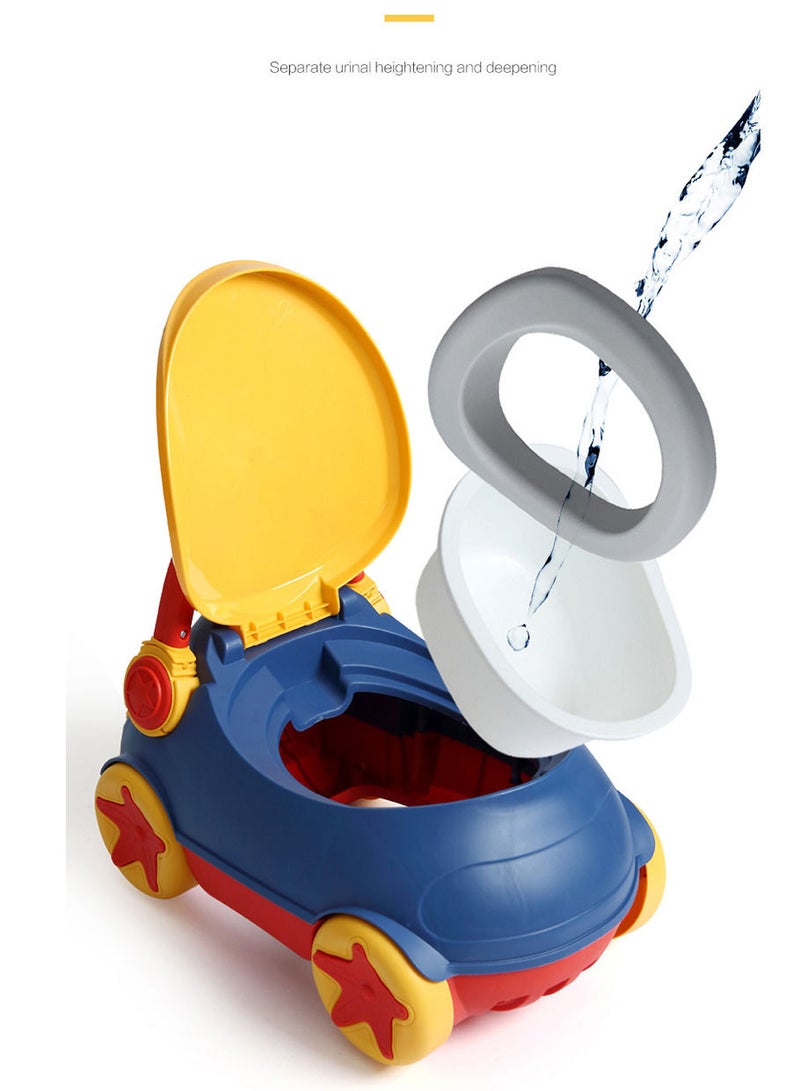 Children Boys And Girls Car Potty Seat With Handles And Portable With Cover Potty Seat - Image 2