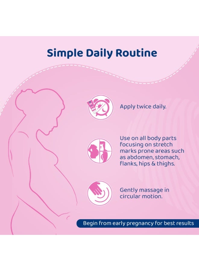 Chicco Mamma Moments Anti-Stretch Marks Cream 75g | Helps Reduce Stretch Marks | Improve Skin Firmness | No Phenoxyethanol | Dermatologically Tested - Image 4