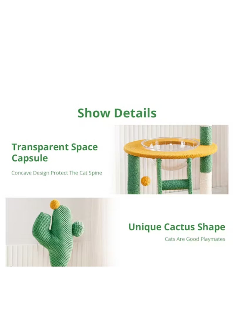 Cat Tree Tower Scratching Post Scratcher Cats Condo House Bed Furniture - Image 3