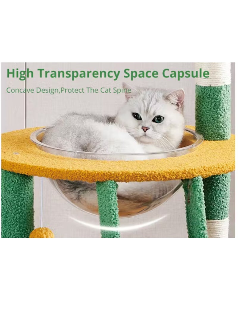 Cat Tree Tower Scratching Post Scratcher Cats Condo House Bed Furniture - Image 5