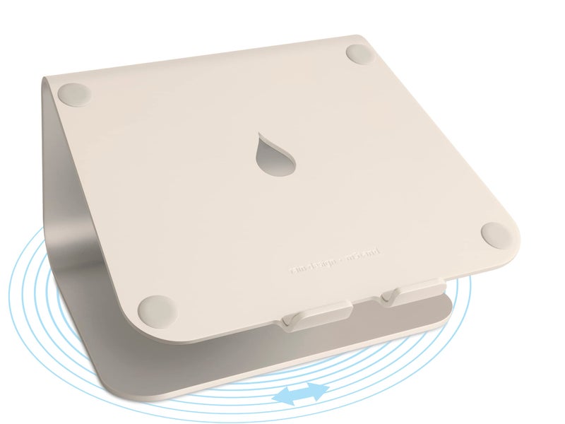 Rain Design mStand360 Laptop Stand with Swivel Base Starlight 10093 - Image 2