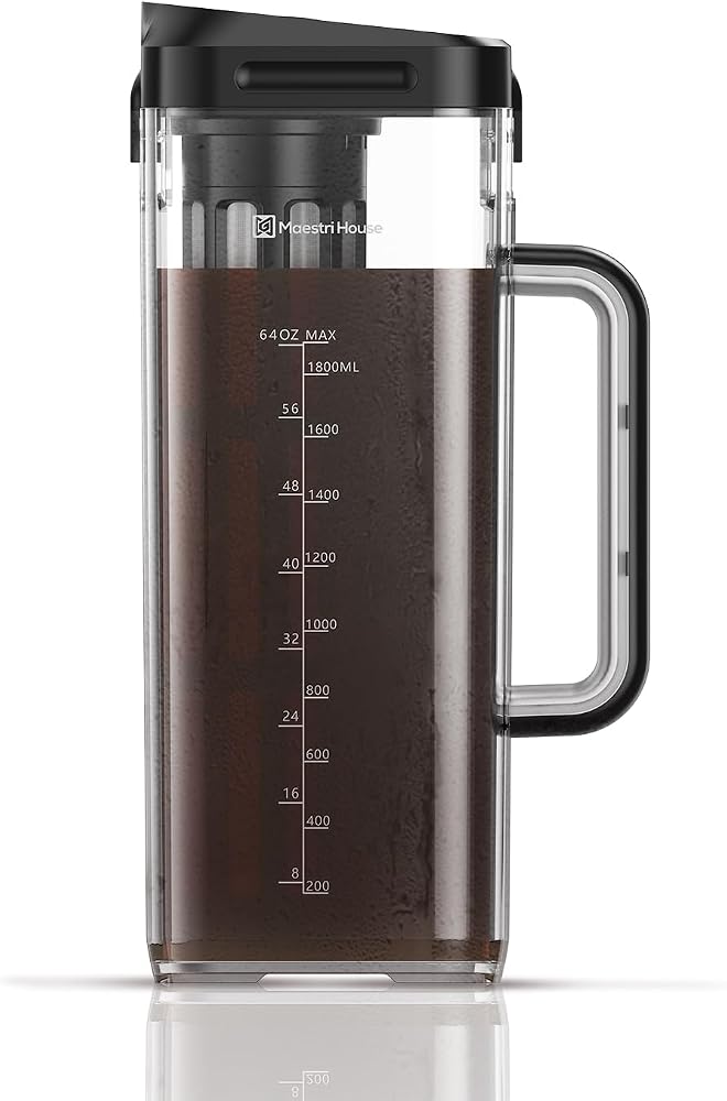 Bodum 51oz Cold Brew Coffee Maker, White - Made in Portugal - Image 3