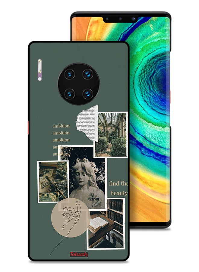 Tolwak Huawei Mate 30 Pro 4G Protective Case Cover Find The Beauty - Image 1