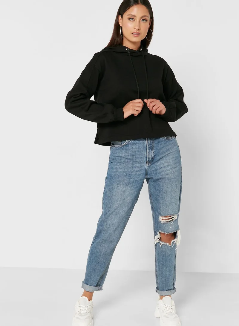 RIVER ISLAND Pullover Knitted Hoodie