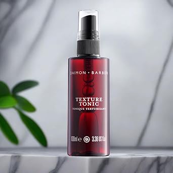 Daimon Barber Texture Tonic Sea Mineral Hair Styling Spray for Men Boosts Hair Volume and Adds Texture Easy to Wash Out Oudh Scent 100ml - Image 2