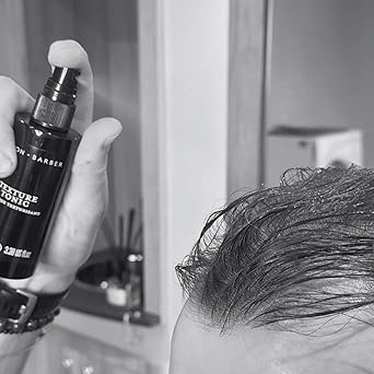 Daimon Barber Texture Tonic Sea Mineral Hair Styling Spray for Men Boosts Hair Volume and Adds Texture Easy to Wash Out Oudh Scent 100ml - Image 3