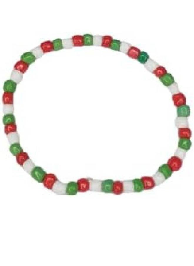 Generic Prasalite beads, colors of Palestine, one piece  - Image 2
