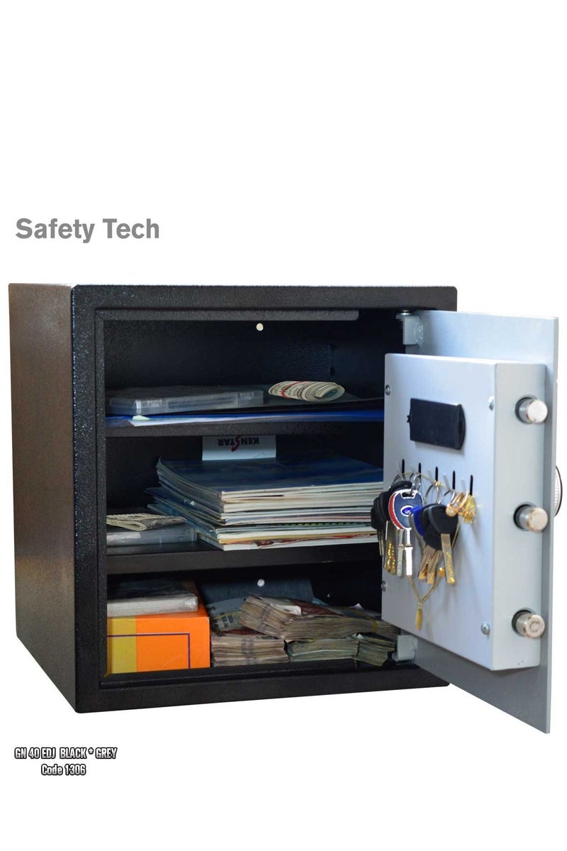 Safety Tech GN40EDJ Safe – Smart Fingerprint + Modern Touchscreen + Advanced High-Precision Security Alarm | From the Global Brand Safety Tech - Image 3