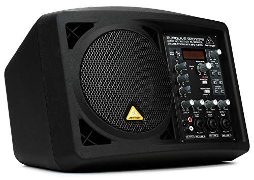 Behringer EUROLIVE B207MP3 Active 150 Watt 65 PAMonitor Speaker System with MP3 Player