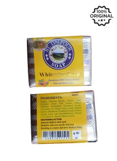 ST. DALFOUR St Dalfour Whitening Soap with Papaya Extract Face and Body Soap  - Image 1