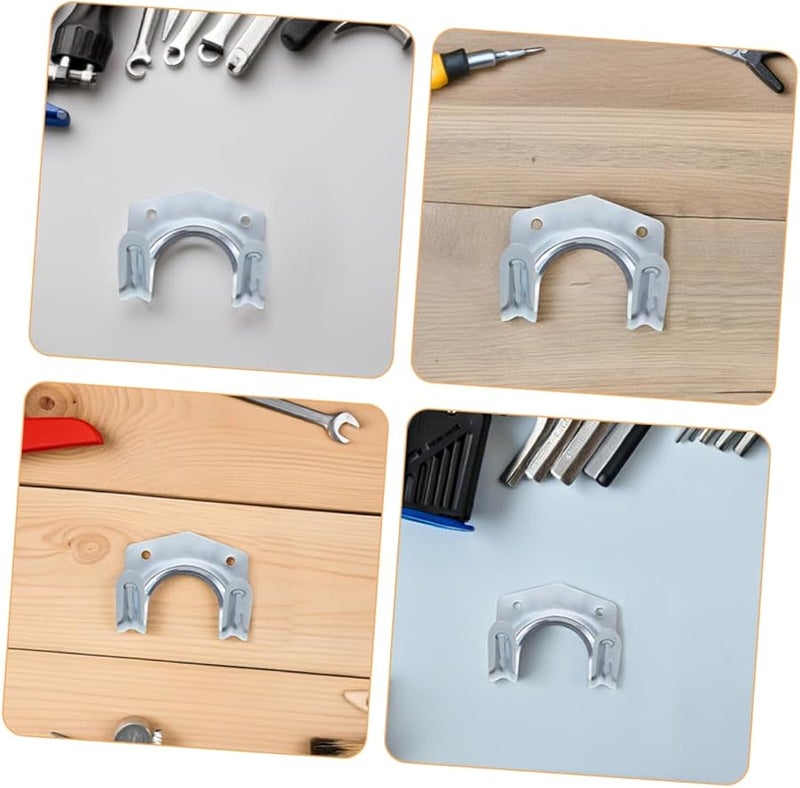 15 قطعة من خطافات الحائط المتينة لأدوات الحدائق منظف تخزين المرآب الداخلي والخارجي - Image 4