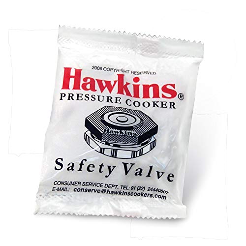 Hawkins Aluminium Safety Valve For All Hawkins Pressure Cookers From 1.5 Litre To 14 Litre, Black, Standard (BP SV), 14 Liter - Image 1