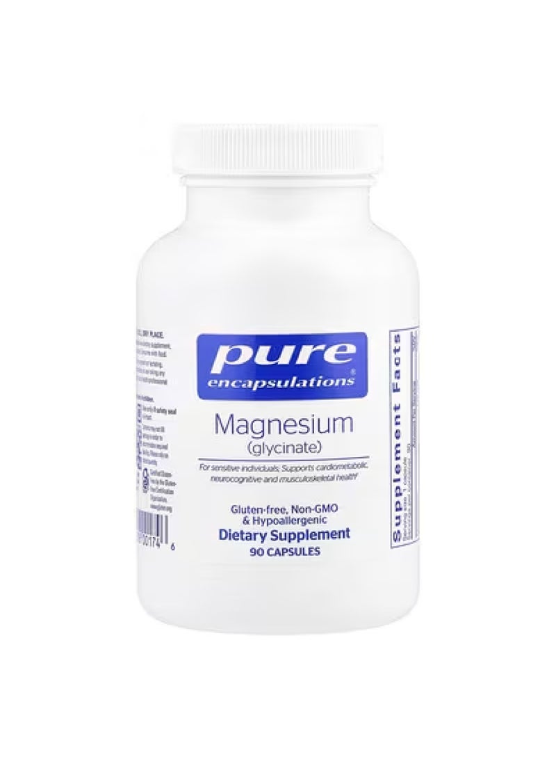 Pure Encapsulations Magnesium (Glycinate), 120 mg, 90 Capsules