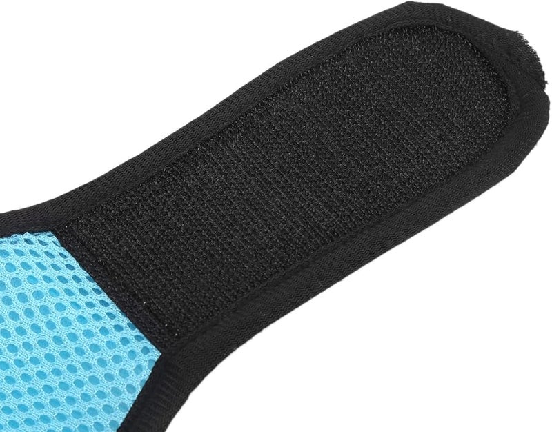 Adjustable Mesh Harness And Leash Set For Small Pets Rabbit Guinea Pig Light Blue Medium - Image 4