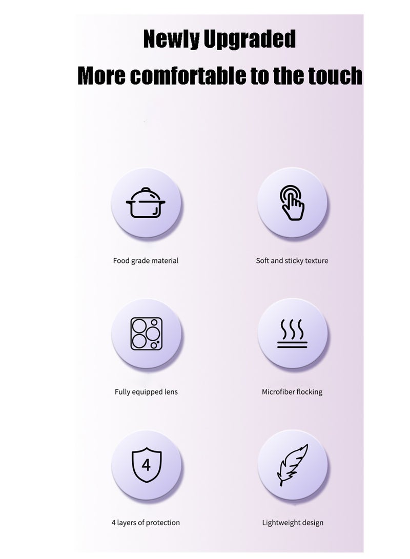 AROAQ Luxury Liquid Silicone Smooth Phone Case Compatible with MagSafe Wireless Charging for iPhone 16 Plus 15 14 13 12 Pro Max 11 X XR - Image 2