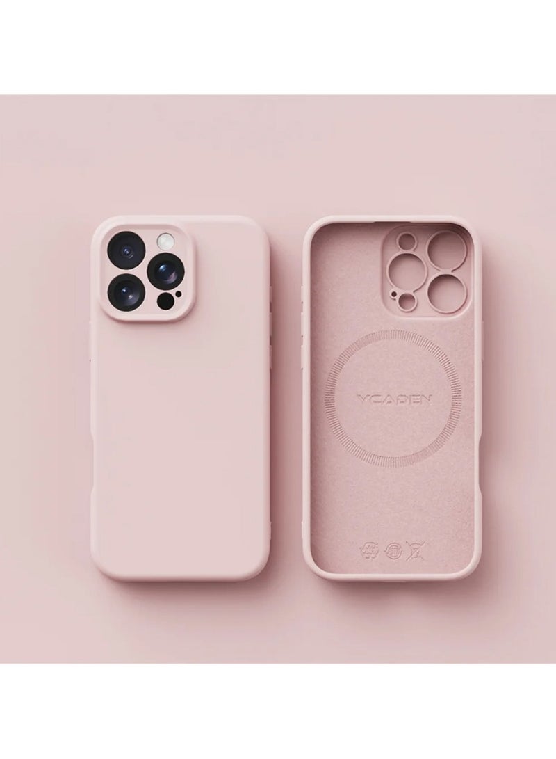 AROAQ Luxury Liquid Silicone Smooth Phone Case Compatible with MagSafe Wireless Charging for iPhone 16 Plus 15 14 13 12 Pro Max 11 X XR - Image 1