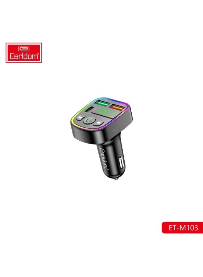 أيرلدوم مشغل MP3 لاسلكي للسيارة ET-M103 من إيرلدوم، بقوة 3.1 أمبير - Image 2