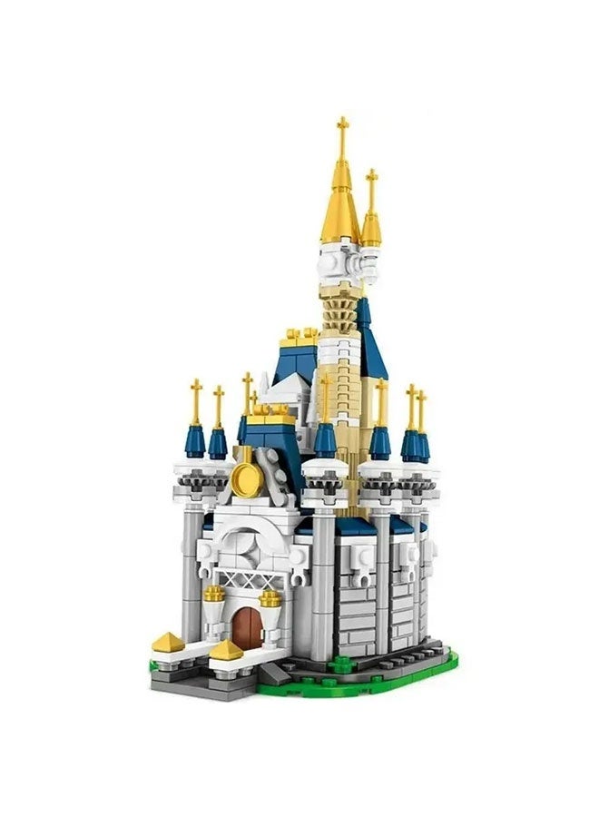 JSAITOYS Paradise Princess Castle Building Blocks Set, 556+PCS Fairy Tale Castle Bricks with Cartoon Minifigures, Girls Gift Toy - Image 3