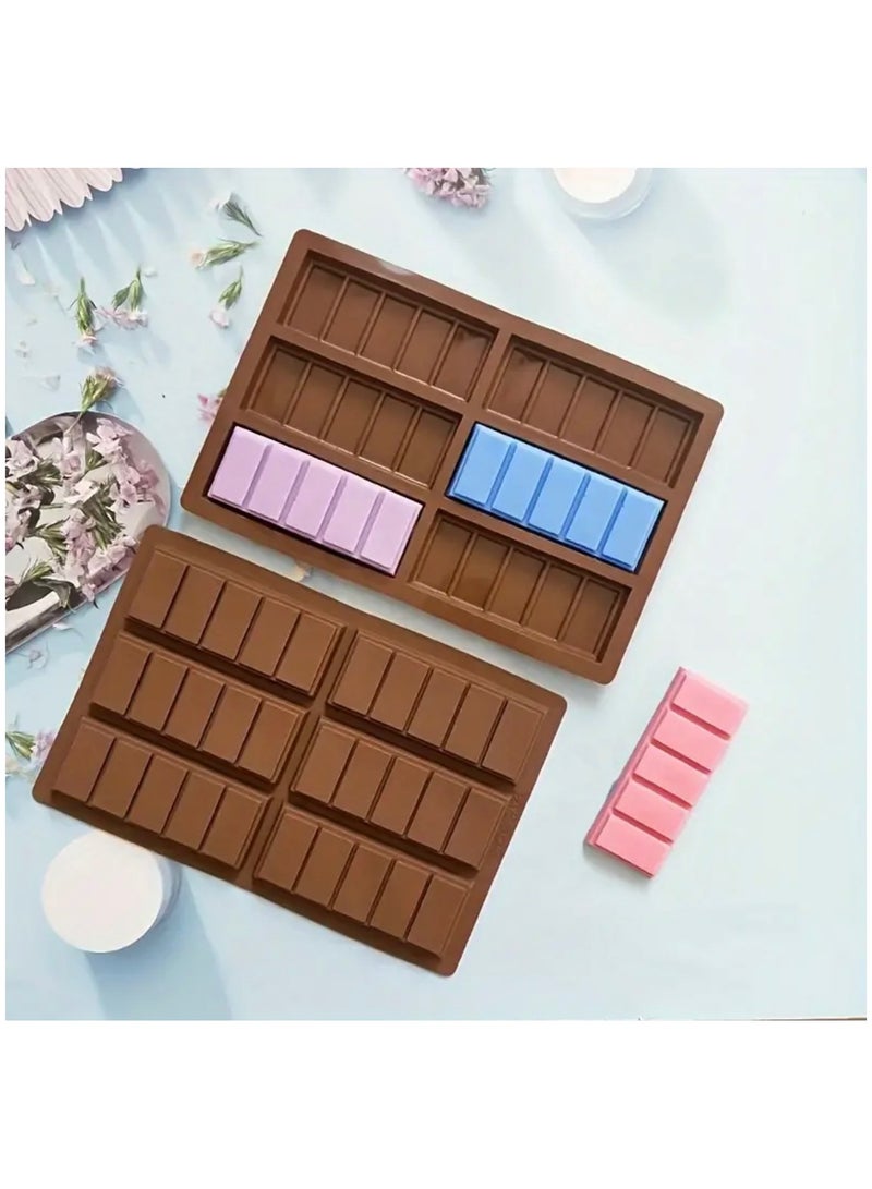 1pcs, Chocolate Bar Molds, 3D Silicone Molds, Candy Molds, Chocolate Molds, Baking Tools, Kitchen Gadgets, Kitchen Accessories - Image 4