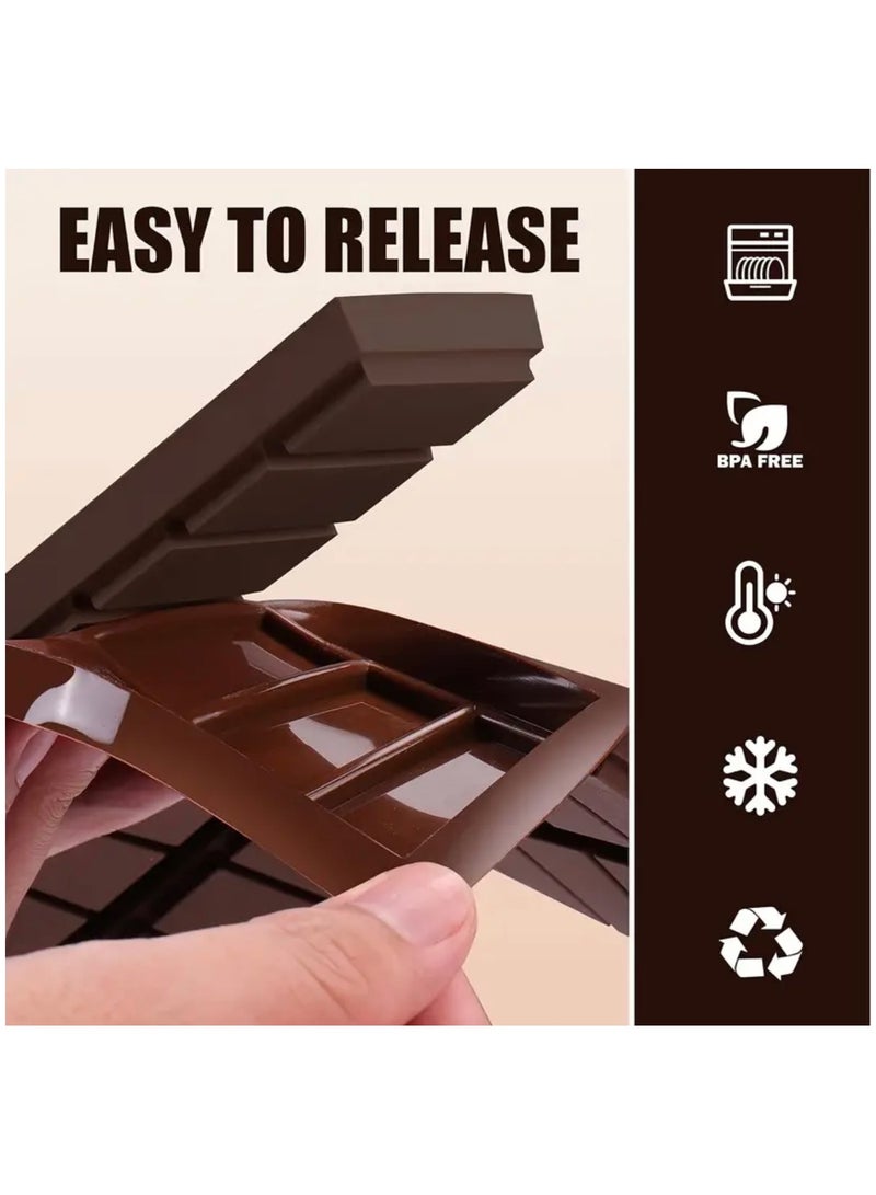 1pcs, Chocolate Bar Molds, 3D Silicone Molds, Candy Molds, Chocolate Molds, Baking Tools, Kitchen Gadgets, Kitchen Accessories - Image 5