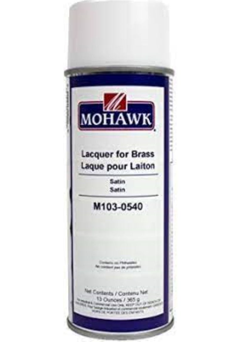 Mohawk Finishing Products Lacquer for Brass M103 540 Satin, Non Yellowing, Anti tarnishing - Image 1