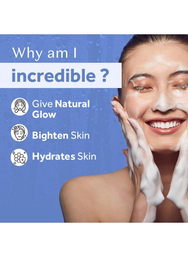 Atulya Rice Water Foaming Face Wash with In-Built Soft Face Brush | Face Wash for Wrinkles & Fine Lines | Face Wash with Silicone Brush | Suitable for All Skin Types| 150ml - Image 2