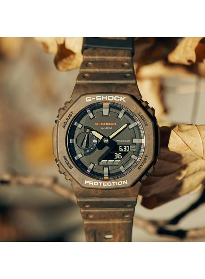 CASIO Resin Analog Watch GA-2100FR-5ADR - Image 2